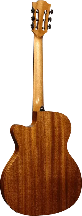LAG Guitarra Acústica Auditorium Slim Cutaway Red Cedar con Electrónica Fishman Clásica II Natural