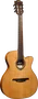 LAG Guitarra Acústica Auditorium Slim Cutaway Red Cedar con Electrónica Fishman Clásica II Natural