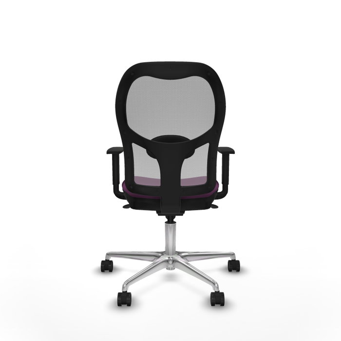 PIQUERAS Y CRESPO Silla de oficina Jorquera con mecanismo Sincro, Morado y Gris PIQUERAS Y CRESPO Silla de oficina Jorquera con mecanismo Sincro, Morado y Gris