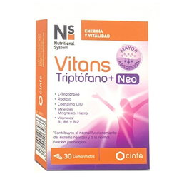 Nutritional System Vitans triptofano+neo 30 cápsulas