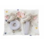 Creaciones Llopis Set de Elefante con Muselina y Sonajero