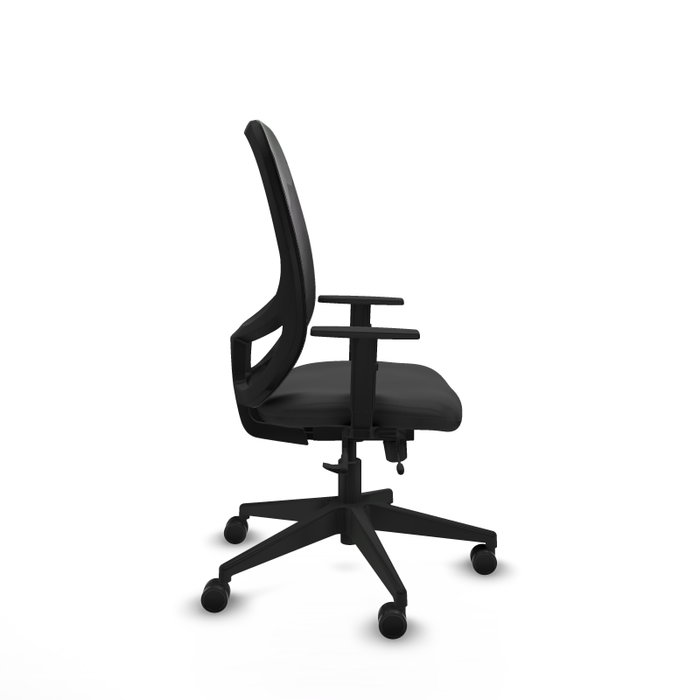 PIQUERAS Y CRESPO Silla de oficina Cilanco Gris oscuro/Negro
