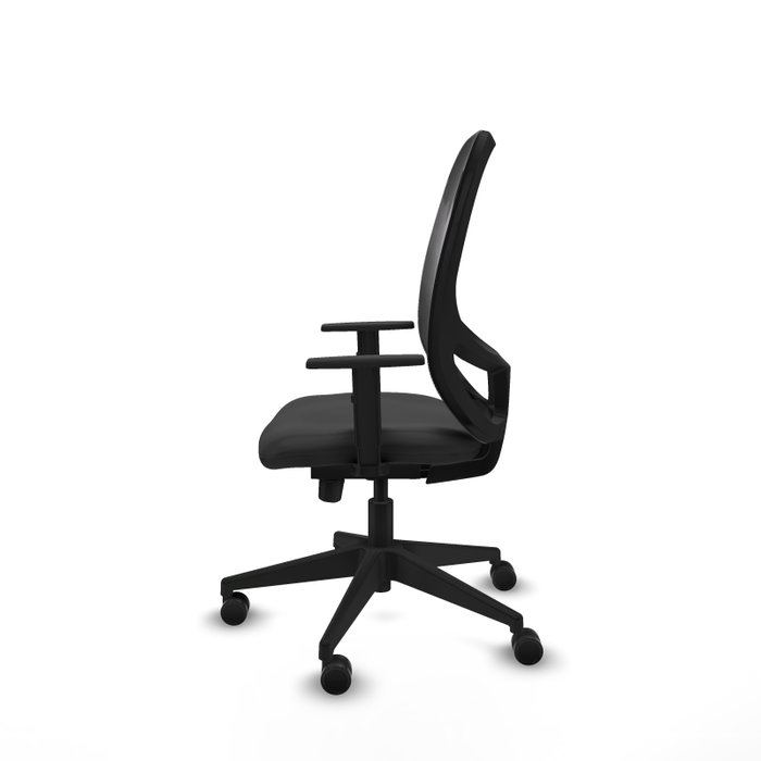 PIQUERAS Y CRESPO Silla de oficina Cilanco Gris oscuro/Negro