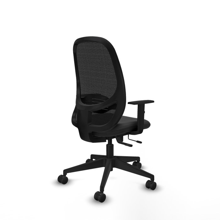 PIQUERAS Y CRESPO Silla de oficina Cilanco Gris oscuro/Negro