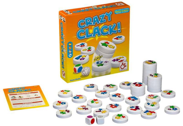 Mercurio Juego Crazy Clack, Combina 3 Símbolos con 3 Colores Diferentes
