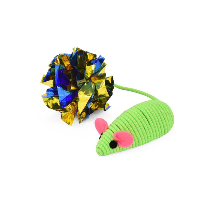 Nayeco Ratón y Pelota Crunch UMV de 3 unidades Nayeco Ratón y Pelota Crunch UMV de 3 unidades