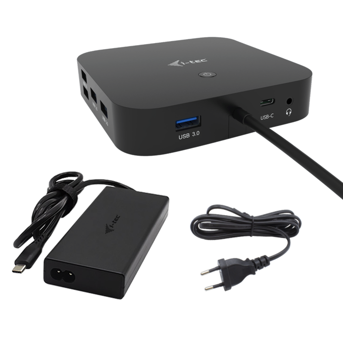 I-Tec Dock PD USB-C 100W - Hub con HDMI, 2x DisplayPort y Carga 112W para Laptop (Referencia: i-tec dock pd 100wcharger) I-Tec Dock PD USB-C 100W - Hub con HDMI, 2x DisplayPort y Carga 112W para Laptop (Referencia: i-tec dock pd 100wcharger)