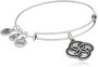 Alex And Ani Pulsera Soplo Vida Plateada