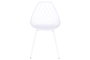 DKD Home Decor Silla PP Metal Blanca