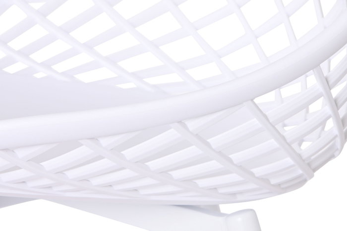 DKD Home Decor Silla PP Metal Blanca DKD Home Decor Silla PP Metal Blanca