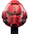 Warhammer 40,000 Réplica 1/4 Blood Angels Helm 12 cm