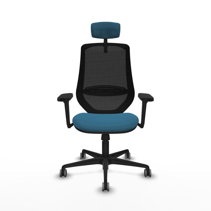 PIQUERAS Y CRESPO Silla de oficina Mardos con mecanismo Sincro Verde petróleo y Negro PIQUERAS Y CRESPO Silla de oficina Mardos con mecanismo Sincro Verde petróleo y Negro