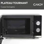 Candy CAN1696323236878 Microondas Moderna Grill 20L 700W con Grill 900W y 6 niveles de potencia