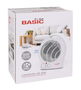 Basic Home Calefactor Aire 1000-2000W 13 cm ancho x 26.5 cm alto x 23 cm largo (4 Unidades)