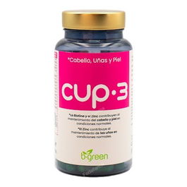 B.GREEN Cup3 Cabello Uñas Piel 60 Caps