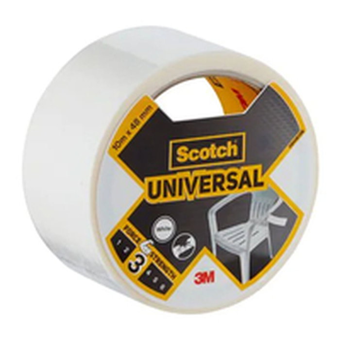 Scotch Cinta americana universal 3, blanca, 48 mm x 10 m Scotch Cinta americana universal 3, blanca, 48 mm x 10 m