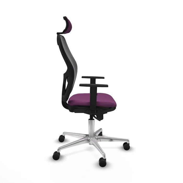 PIQUERAS Y CRESPO Silla de oficina Jorquera Morada y Negra