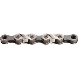 KMC Cadena X8 114 Eslabones 8 velocidades Cromada/Gris con enlace rápido 3/32 pulgadas