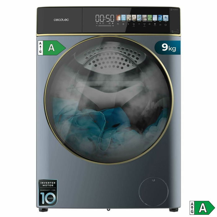 Lavadora Cecotec DressCode 9900 Autodose Inverter FullColor 1400 rpm 9 kg