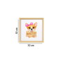 Wallity CAM23536 Cuadro Decorativo Enmarcado, 32 x 32 cm