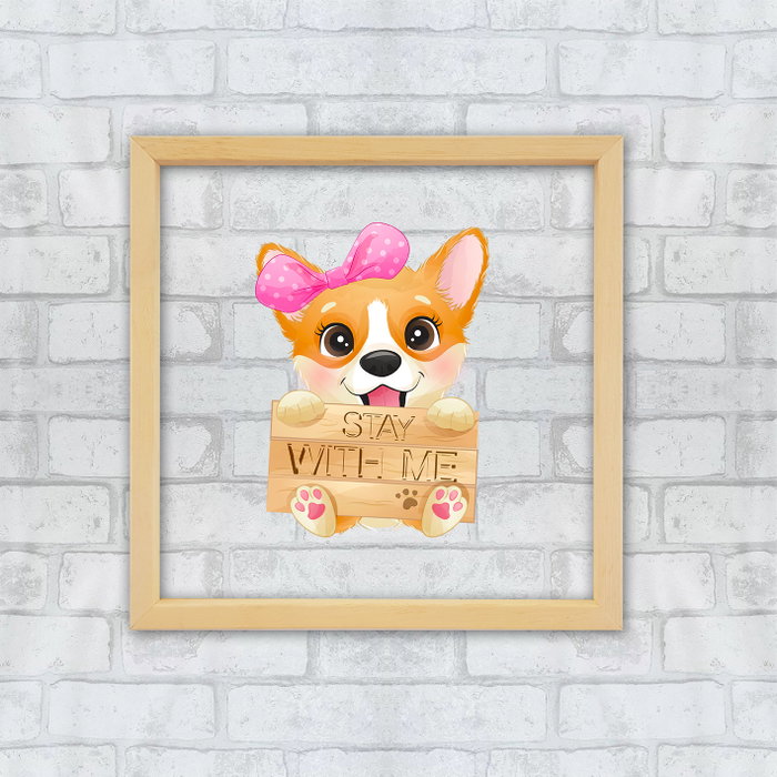 Wallity CAM23536 Cuadro Decorativo Enmarcado, 32 x 32 cm Wallity CAM23536 Cuadro Decorativo Enmarcado, 32 x 32 cm