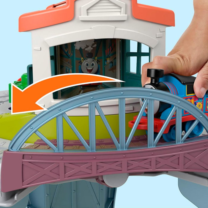 Thomas & Friends HXP49 Mi Primer Tren De Mesa con Fisher-Price Thomas y Amigos para Niños +18 Meses Thomas & Friends HXP49 Mi Primer Tren De Mesa con Fisher-Price Thomas y Amigos para Niños +18 Meses