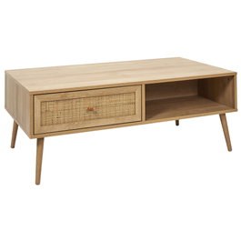 Home Deco Factory Mesa de Centro con Cajón Bali