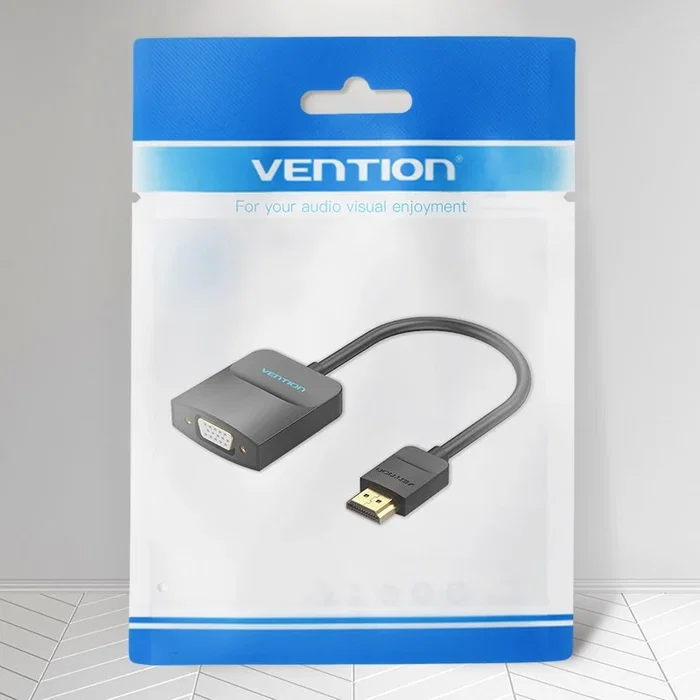 Vention Conversor HDMI Macho a VGA Hembra 42154 Negro Vention Conversor HDMI Macho a VGA Hembra 42154 Negro