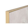 DKD Home Decor Cuadro Tropical Beige Blanco 4 x 140 x 100 cm (2 Unidades)
