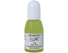 Tsukineko Tinta MEMENTO LUXE color tarta de pera opaca recarga 15ml Bote cánula