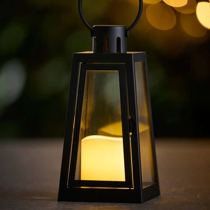 Day Farolillo Led Exterior 27 cm con Temporizador, Funciona con 2 Pilas AA