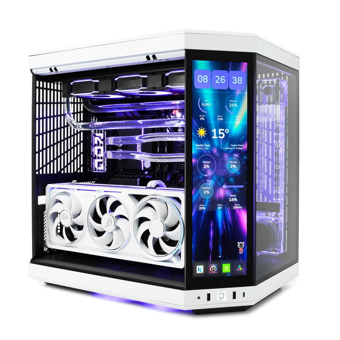 Komputronik Level UP [LC-A02] Ultra 9 RTX 5080 96GB 4TB W11 Pro white-black