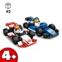 LEGO City Coches de F1 Williams Racing y Haas F1 con minifiguras de pilotos