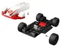 LEGO City Coches de F1 Williams Racing y Haas F1 con minifiguras de pilotos