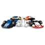 LEGO City Coches de F1 Williams Racing y Haas F1 con minifiguras de pilotos