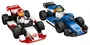 LEGO City Coches de F1 Williams Racing y Haas F1 con minifiguras de pilotos