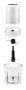 HAEGER Chop Master Picadora eléctrica - 500W, 0.5L (500 ml), 4 cuchillas de acero inoxidable, 2 velocidades, color Blanco, para picar y triturar alimentos