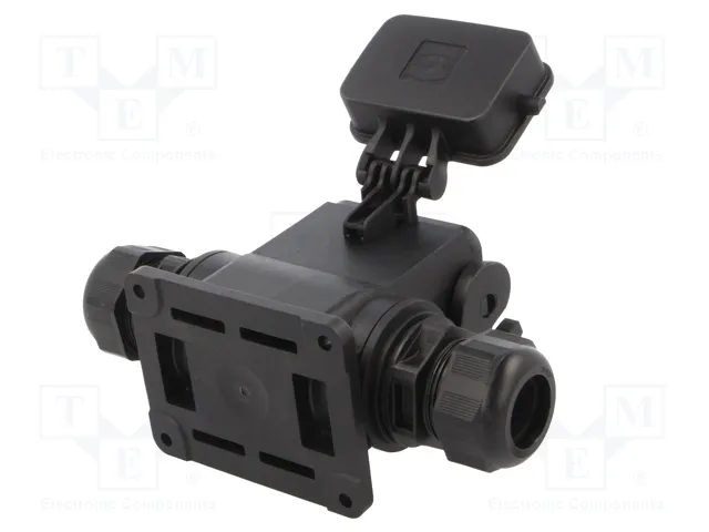 HARTING Han-Eco 6B-HSM2-w. SL-M32 w. cov.-gl. Carcasa HDC HARTING Han-Eco 6B-HSM2-w. SL-M32 w. cov.-gl. Carcasa HDC