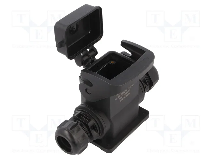 HARTING Han-Eco 6B-HSM2-w. SL-M32 w. cov.-gl. Carcasa HDC HARTING Han-Eco 6B-HSM2-w. SL-M32 w. cov.-gl. Carcasa HDC