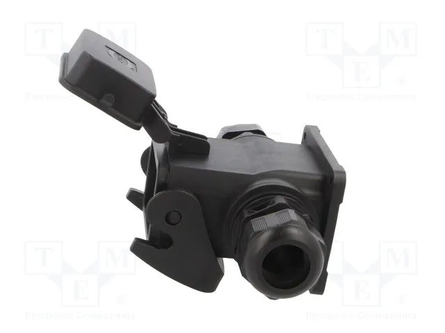 HARTING Han-Eco 6B-HSM2-w. SL-M32 w. cov.-gl. Carcasa HDC HARTING Han-Eco 6B-HSM2-w. SL-M32 w. cov.-gl. Carcasa HDC