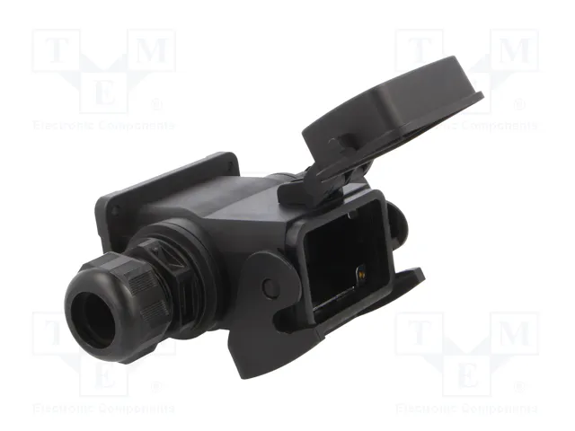 HARTING Han-Eco 6B-HSM2-w. SL-M32 w. cov.-gl. Carcasa HDC HARTING Han-Eco 6B-HSM2-w. SL-M32 w. cov.-gl. Carcasa HDC