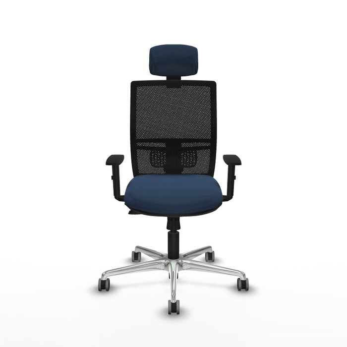 PIQUERAS Y CRESPO Silla de oficina Yunquera Azul marino y Negro PIQUERAS Y CRESPO Silla de oficina Yunquera Azul marino y Negro