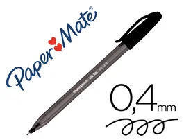 Papermate Bolígrafo Inkjoy 100 Punta Media Trazo 1mm Negro
