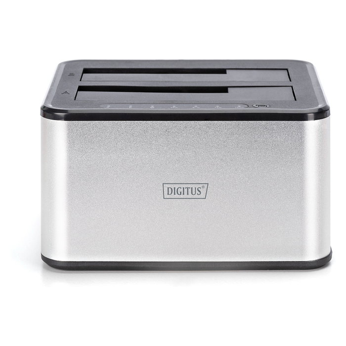 Digitus DA-71540-2 Estación de acoplamiento USB 3.2 para 2x HDD/SSD SATA de 2,5/3,5 pulgadas Digitus DA-71540-2 Estación de acoplamiento USB 3.2 para 2x HDD/SSD SATA de 2,5/3,5 pulgadas