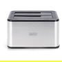 Digitus Estación Acoplamiento Docking USB 3.0 Dual 2.5"/3.5" SATA HDD SSD Plata