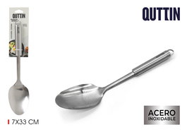 Quttin Cuchara Ss Silver 33 cm (24 Unidades)