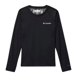 Camiseta de Manga Larga Infantil Columbia Midweight Crew 2 Negro