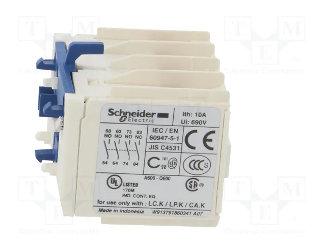 Schneider Electric TeSys K LA1KN40 Contactores auxiliares