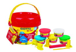 Giotto Pasta para Modelar Bebé Cubo Maxi con Accesorios Dermatológicamente Testado