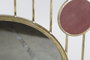 DKD Home Decor Espejo de Metal y Cristal con Círculos, Dorado, 100x100 cm